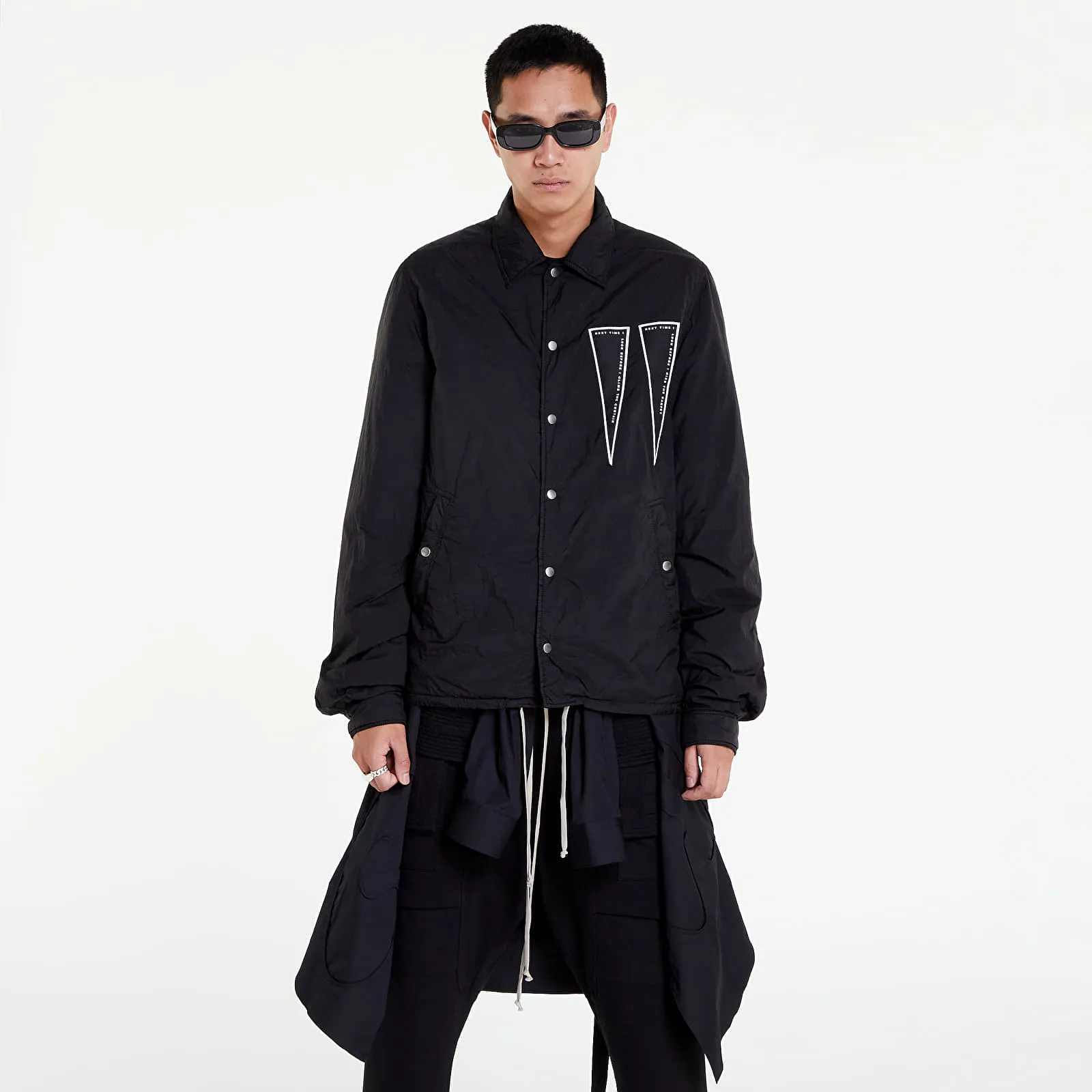 Rick Owens DRKSHDW Snapfront Jacket