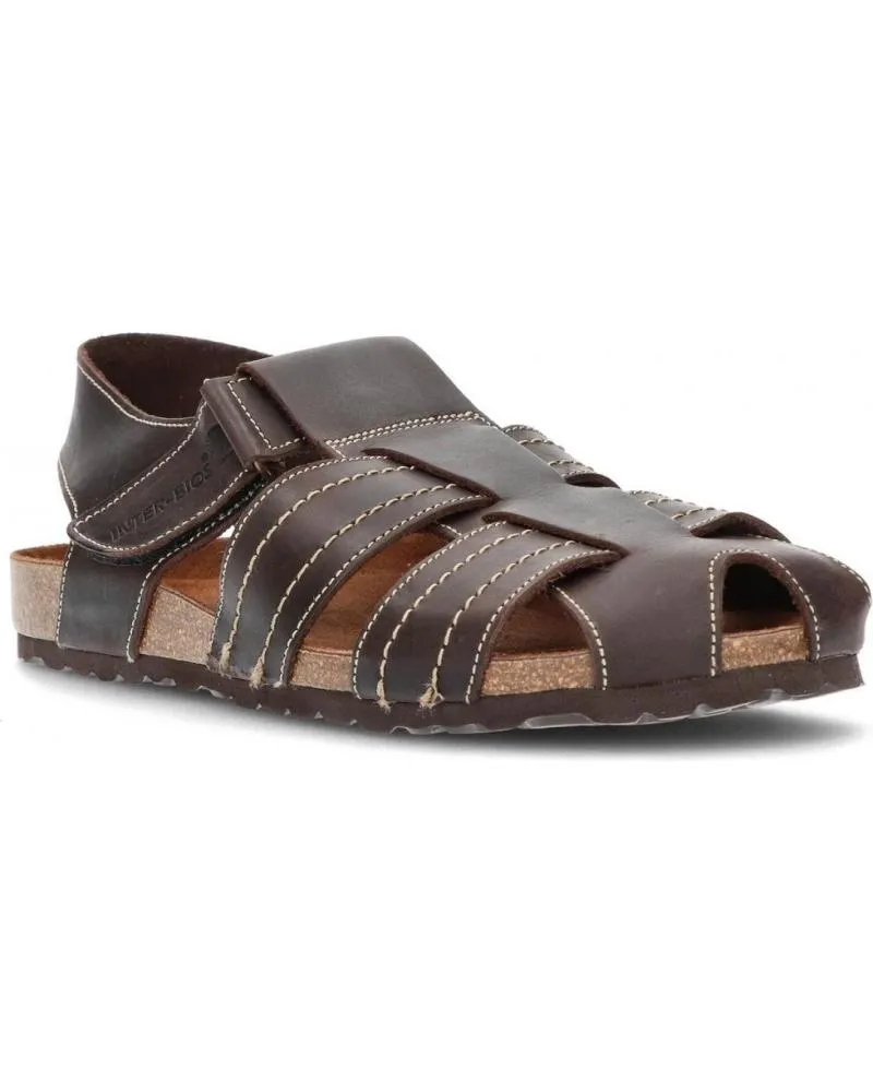 Sandalias de Hombre INTERBIOS SANDALIAS CERRADA MOKA