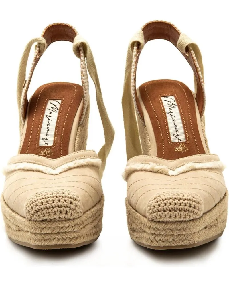 Sandalias MARIA MARE  de Mujer SANDALIAS DE CUNA MARIAMARE DE MUJER 68309 SANDALIAS DE CUNA  BEIGE