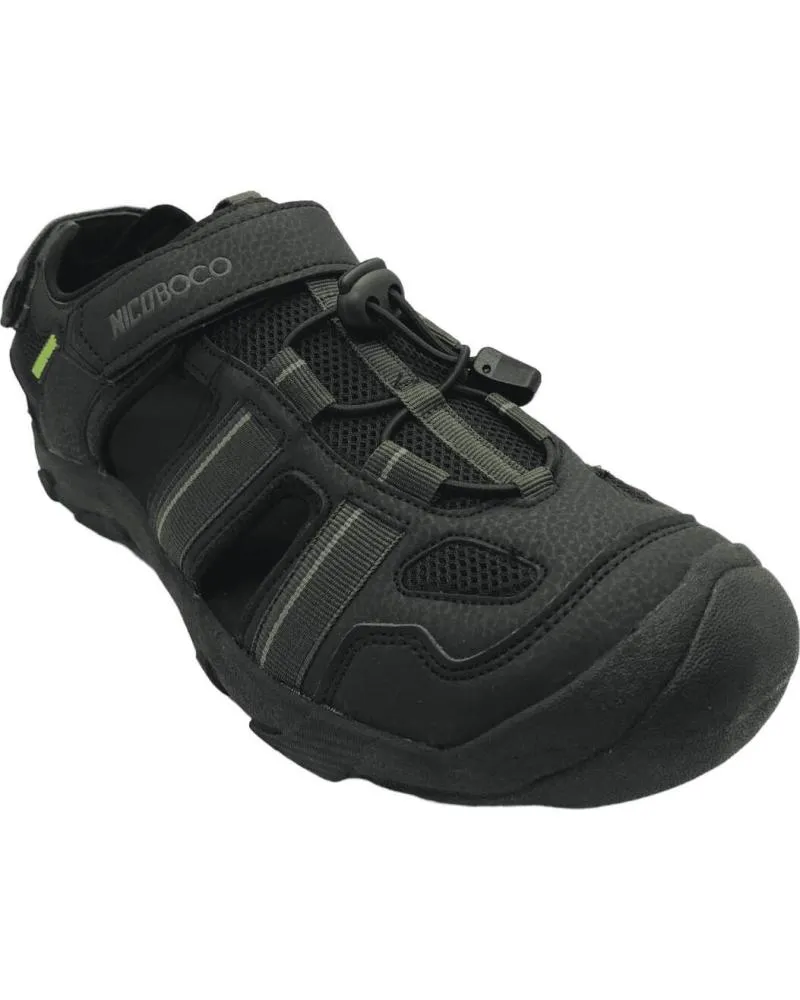 Sandalias NICOBOCO  de Hombre SANDALIA TREKKING HOMBRE DOX  NEGRO