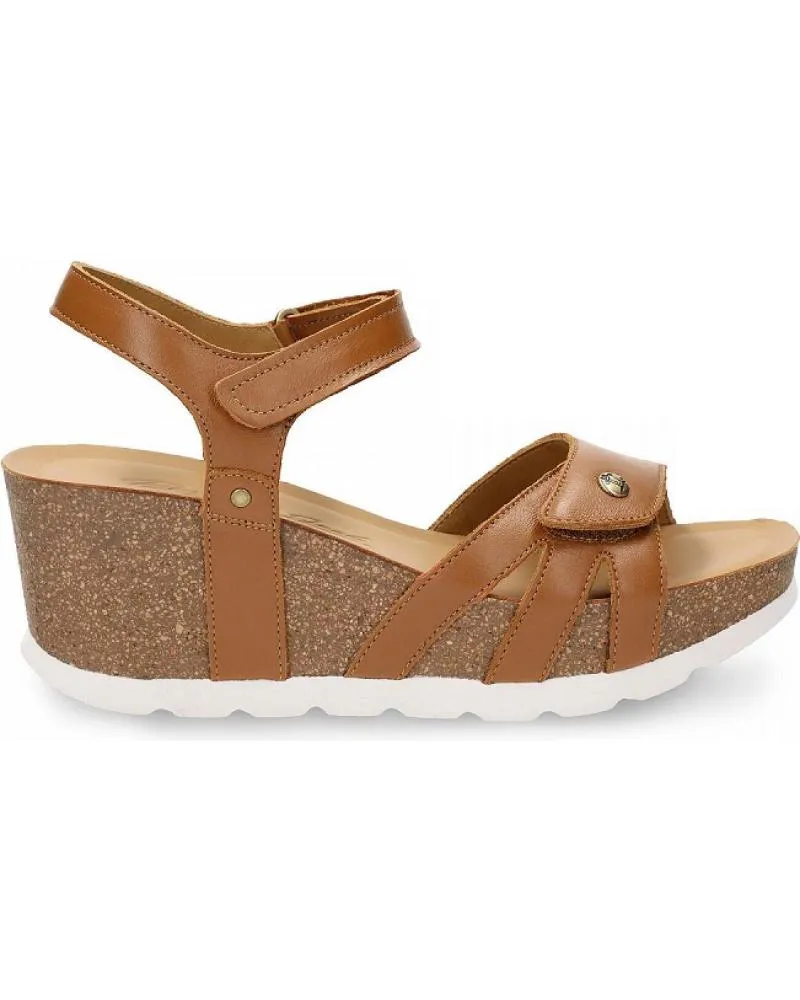 Sandalias PANAMA JACK  de Mujer ROMY B1 NAPA MARRN  MARRóN