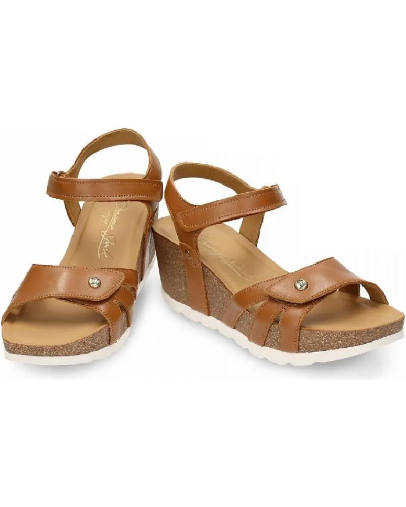 Sandalias PANAMA JACK  de Mujer ROMY B1 NAPA MARRN  MARRóN