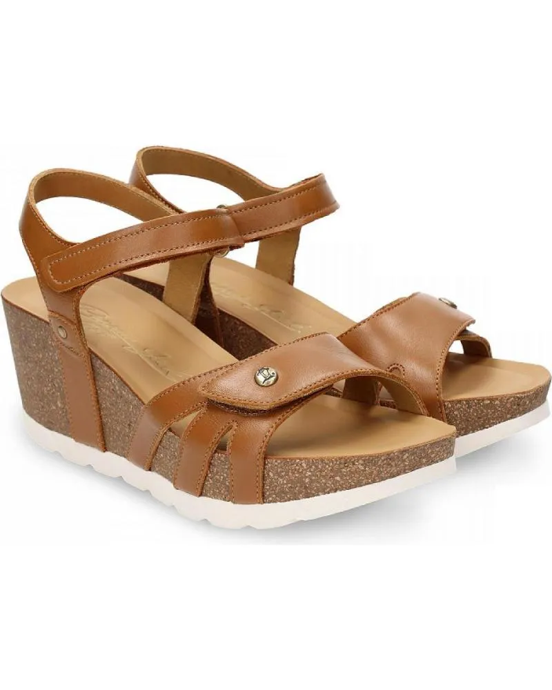 Sandalias PANAMA JACK  de Mujer ROMY B1 NAPA MARRN  MARRóN