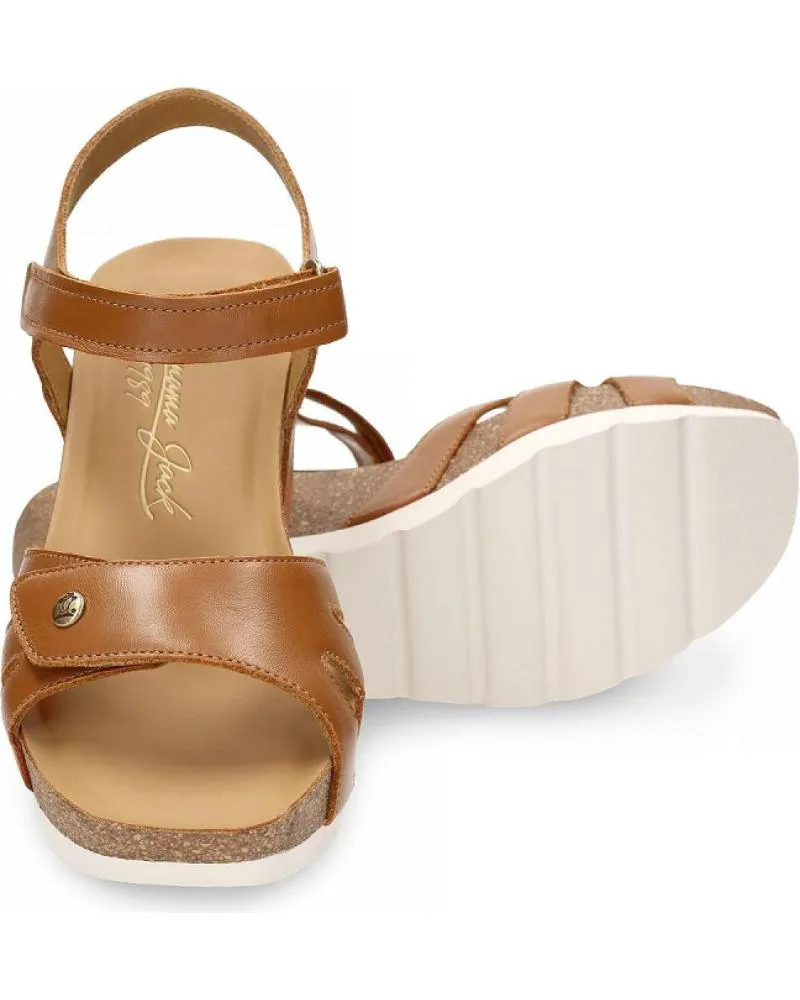 Sandalias PANAMA JACK  de Mujer ROMY B1 NAPA MARRN  MARRóN