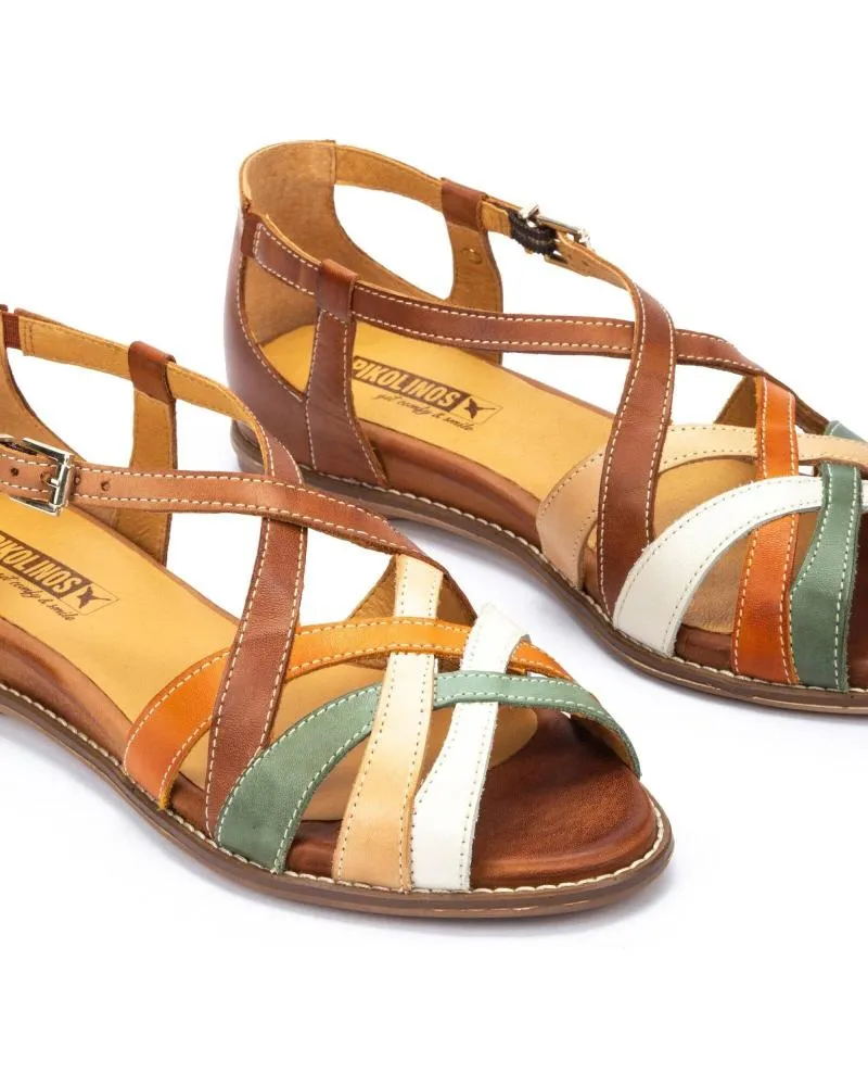 Sandalias PIKOLINOS  de Mujer TALAVERA W3D-0774C1 BRANDY  CUERO