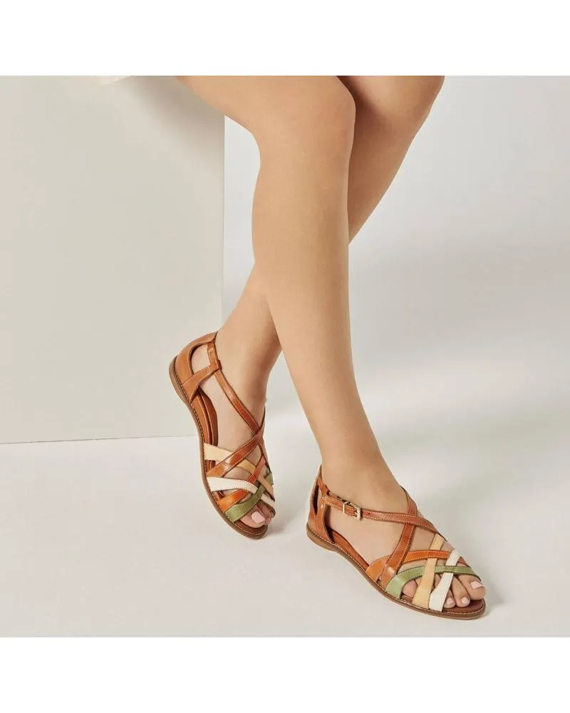 Sandalias PIKOLINOS  de Mujer TALAVERA W3D-0774C1 BRANDY  CUERO