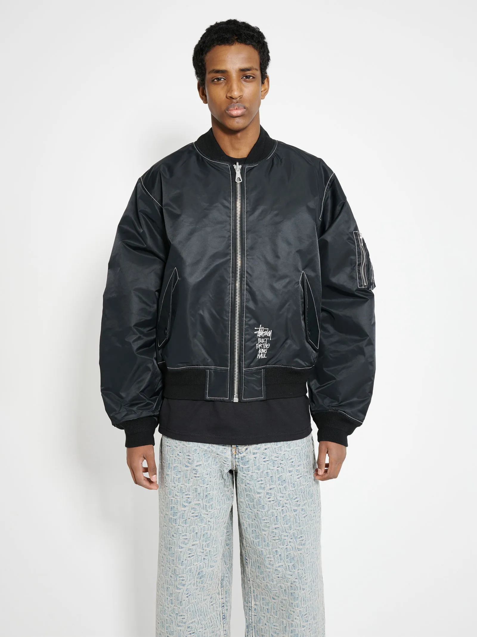 Stüssy Built Bomber Jacket Black